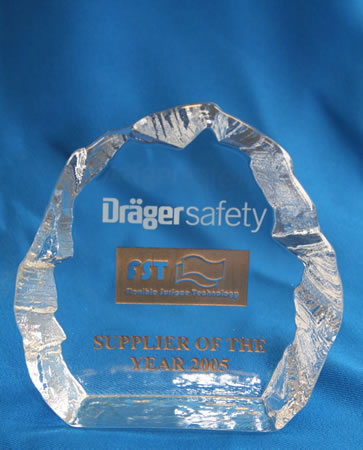 Drager supplier of the year award 2005